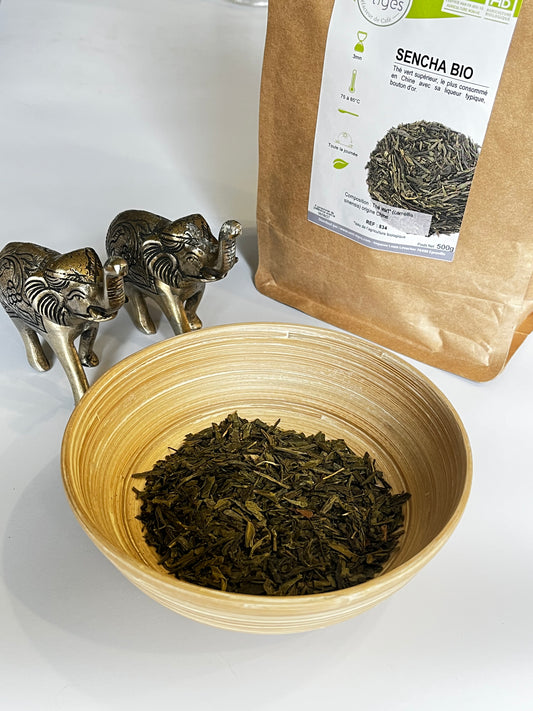 Thé vert Sencha du Japon Bio – 100 g